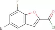 5-Bromo-7-fluorobenzofuran-2-carbonyl chloride