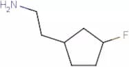 2-(3-Fluorocyclopentyl)ethanamine