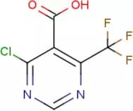 4-Chloro-6-(trifluoromethyl)pyrimidine-5-carboxylic acid