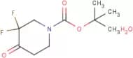 tert-Butyl 3,3-difluoro-4-oxopiperidine-1-carboxylate hydrate
