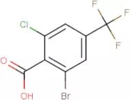 2-Bromo-6-chloro-4-(trifluoromethyl)benzoic acid