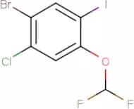 1-Bromo-2-chloro-4-(difluoromethoxy)-5-iodobenzene