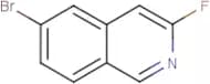 6-Bromo-3-fluoroisoquinoline