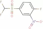 Difluoromethyl 4-fluoro-3-nitrophenyl sulphone
