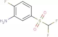 5-[(Difluoromethyl)sulphonyl]-2-fluoroaniline