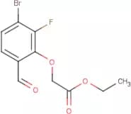 Ethyl (3-bromo-2-fluoro-6-formylphenoxy)acetate