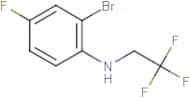 2-Bromo-4-fluoro-N-(2,2,2-trifluoroethyl)aniline