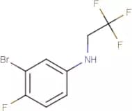 3-Bromo-4-fluoro-N-(2,2,2-trifluoroethyl)aniline