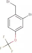 2-Bromo-4-(trifluoromethoxy)benzyl bromide