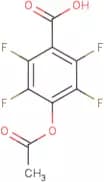 4-Acetoxy-2,3,5,6-tetrafluorobenzoic acid