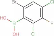 6-bromo-2,4-dichloro-3-fluorobenzeneboronic acid