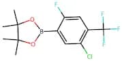 2-[5-Chloro-2-fluoro-4-(trifluoromethyl)phenyl]-4,4,5,5-tetramethyl-1,3,2-dioxaborolane