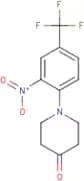 1-[2-Nitro-4-(trifluoromethyl)phenyl]piperidin-4-one