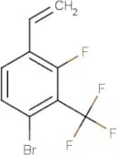1-Bromo-4-ethenyl-3-fluoro-2-(trifluoromethyl)benzene