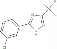 2-(3-Chlorophenyl)-4-(trifluoromethyl)-1H-imidazole