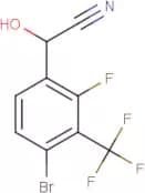 2-[4-Bromo-2-fluoro-3-(trifluoromethyl)phenyl]-2-hydroxyacetonitrile