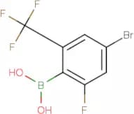 4-Bromo-2-fluoro-6-(trifluoromethyl)benzeneboronic acid