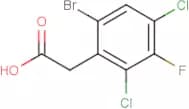 2-(6-Bromo-2,4-dichloro-3-fluorophenyl)acetic acid