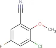 3-Chloro-5-fluoro-2-methoxybenzonitrile