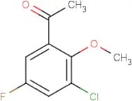 3’-Chloro-5’-fluoro-2’-methoxyacetophenone