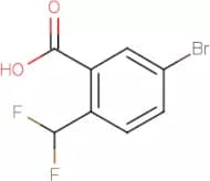 5-Bromo-2-(difluoromethyl)benzoic acid