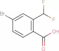 4-Bromo-2-(difluoromethyl)benzoic acid