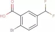 2-Bromo-5-(difluoromethyl)benzoic acid