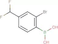 2-Bromo-4-(difluoromethyl)benzeneboronic acid