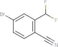 4-Bromo-2-(difluoromethyl)benzonitrile