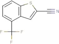 4-(Trifluoromethyl)benzothiophene-2-carbonitrile