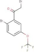 2-Bromo-5-(trifluoromethoxy)phenacyl bromide