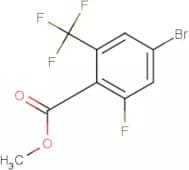 Methyl 4-bromo-2-fluoro-6-(trifluoromethyl)benzoate