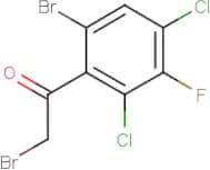 6-Bromo-2,4-dichloro-3-fluorophenacyl bromide