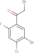 5-Bromo-4-chloro-2-fluorophenacyl bromide