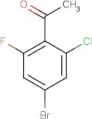 4'-Bromo-2'-chloro-6'-fluorophenyl)ethanone
