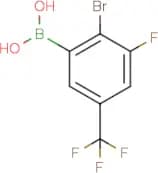 2-Bromo-3-fluoro-5-(trifluoromethyl)benzeneboronic acid