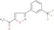 5-Acetyl-3-[3-(trifluoromethyl)phenyl]isoxazole