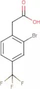 2-Bromo-4-(trifluoromethyl)phenylacetic acid
