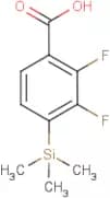 2,3-Difluoro-4-(trimethylsilyl)benzoic acid