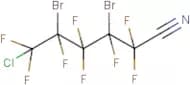 Perfluoro-6-chloro-3,5-dibromohexanenitrile