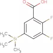 2,3-Difluoro-5-(trimethylsilyl)benzoic acid