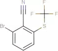 2-Bromo-6-(trifluoromethylthio)benzonitrile