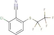 2-Chloro-6-(pentafluoroethylthio)benzonitrile