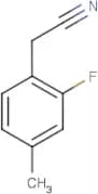 2-Fluoro-4-methylphenylacetonitrile