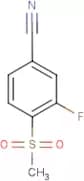 3-Fluoro-4-(methylsulphonyl)benzonitrile