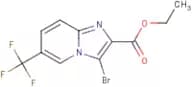 Ethyl 3-bromo-6-(trifluoromethyl)imidazo[1,2-a]pyridine-2-carboxylate