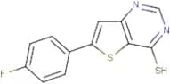 6-(4-Fluorophenyl)thieno[3,2-d]pyrimidine-4-thiol