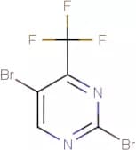 2,5-Dibromo-4-(trifluoromethyl)pyrimidine