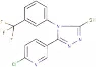 5-(2-Chloropyridin-5-yl)-4-[3-(trifluoromethyl)phenyl]-4H-1,2,4-triazole-3-thiol