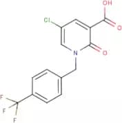 5-Chloro-1-[4-(trifluoromethyl)benzyl]pyridin-2-one-3-carboxylic acid